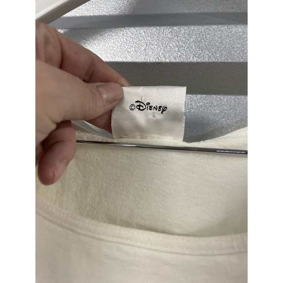 Vintage Walt Disney World Tank Muscle Tee Graphic Print Mickey Mouse White M/L - Picture 3 of 4